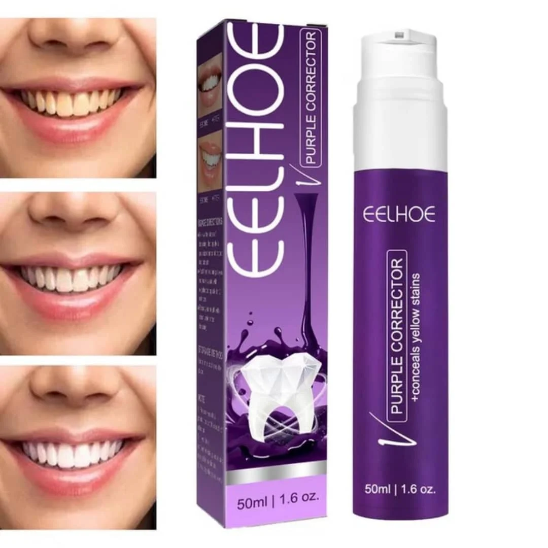 سيروم تبييض الأسنان الأصلي "Purple Corrector Eelhoe"
