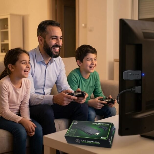 صولد! جهاز العاب الفيديو Game Stick 4K الرائع